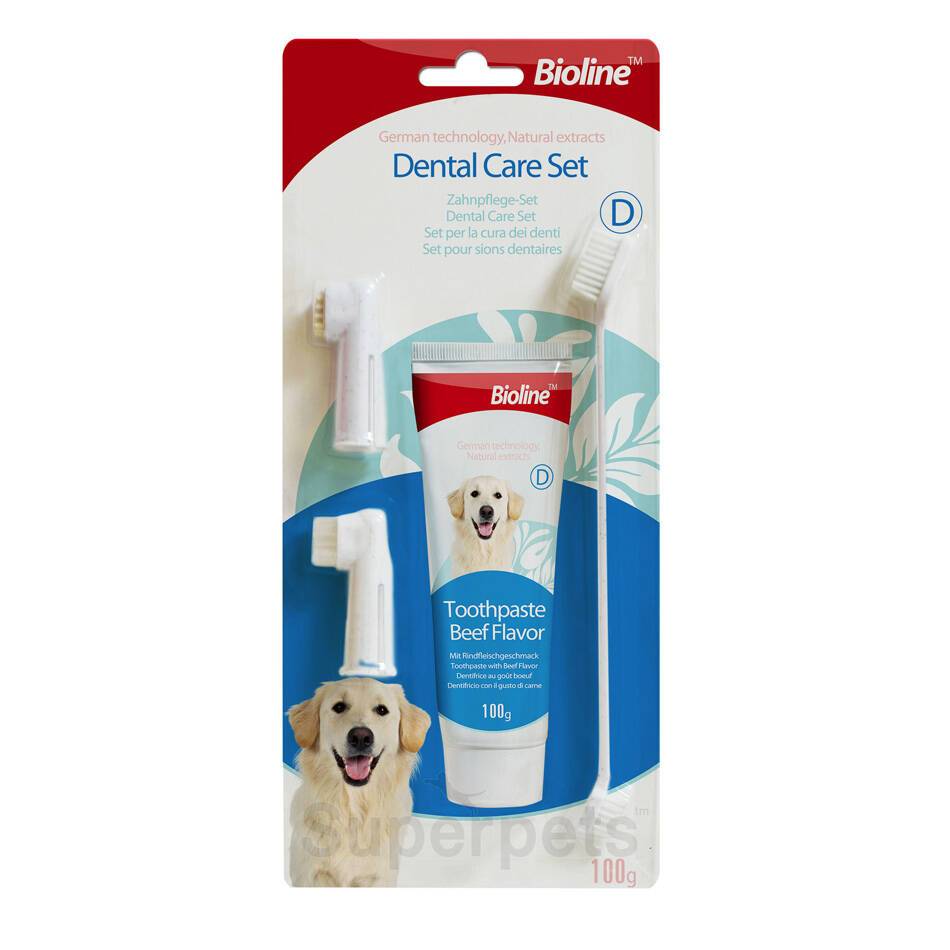 ست خمیر دندان طعم  و مسواک بایولاین